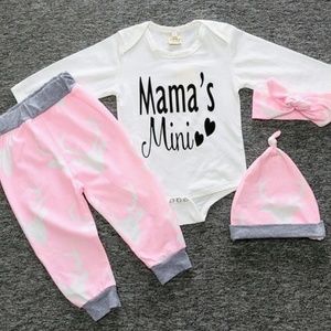 Baby girl 4 piece set